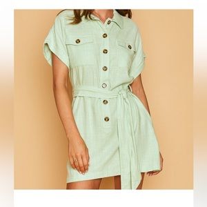 XS, Lost and Wander, mint dress, New With Tags